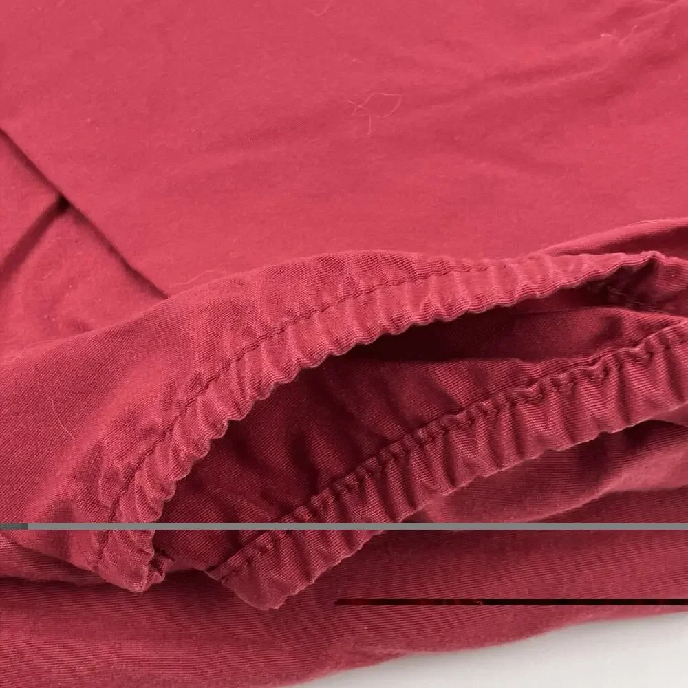 Fitted Sheet Size Twin Red Home Cotton Bed Sheet